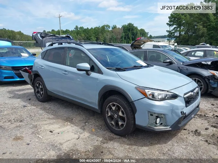 2018 Subaru Crosstrek 2.0I Premium VIN: JF2GTACC6JH291383 Lot: 40243007