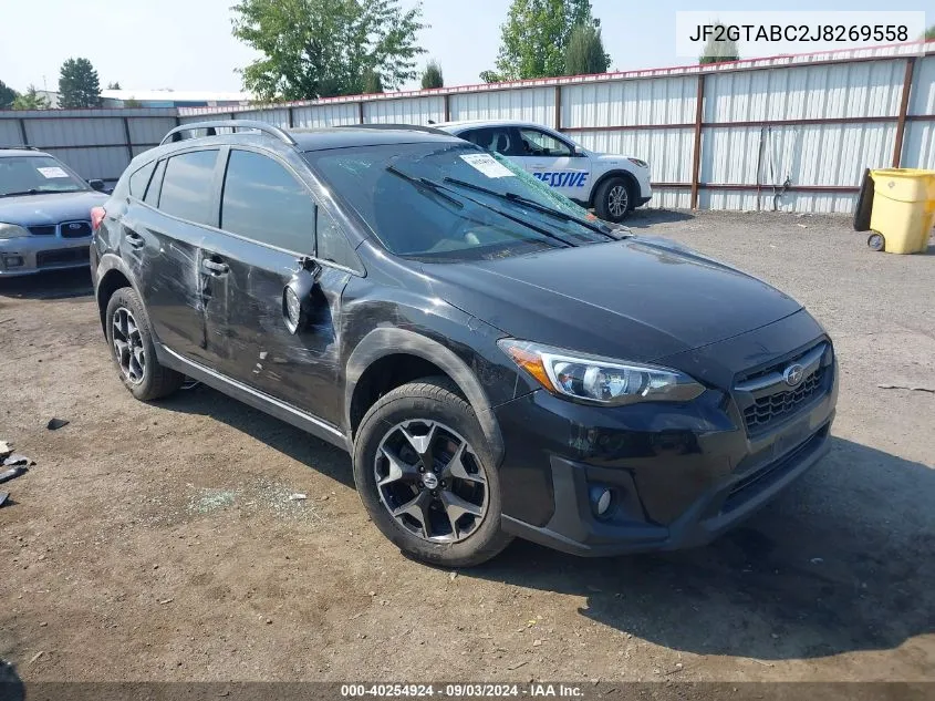 JF2GTABC2J8269558 2018 Subaru Crosstrek 2.0I Premium