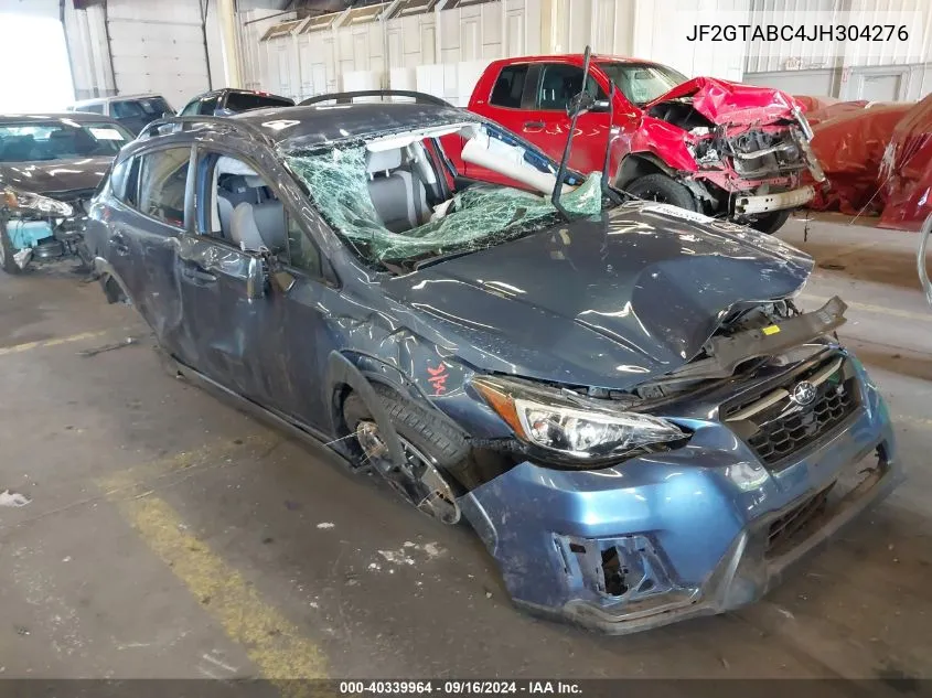 JF2GTABC4JH304276 2018 Subaru Crosstrek 2.0I Premium