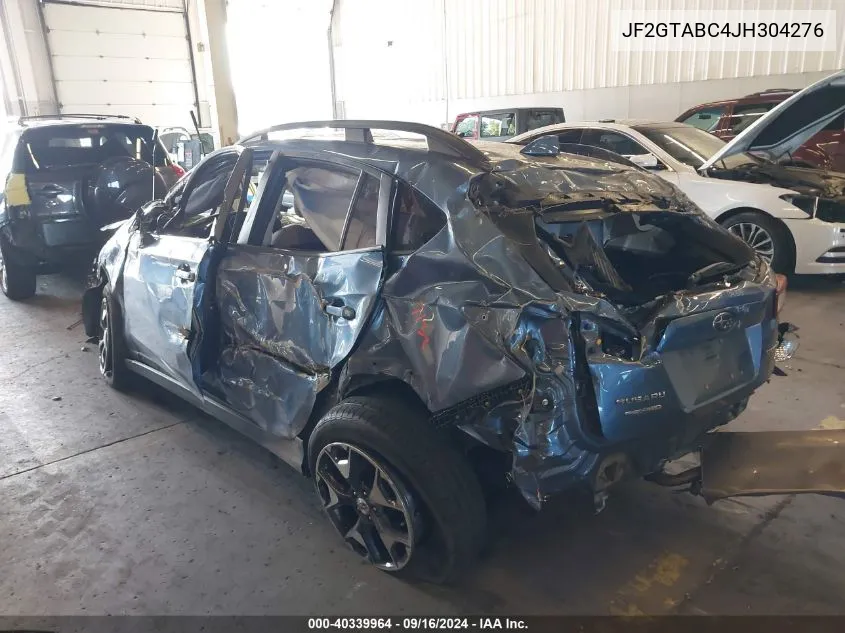 JF2GTABC4JH304276 2018 Subaru Crosstrek 2.0I Premium