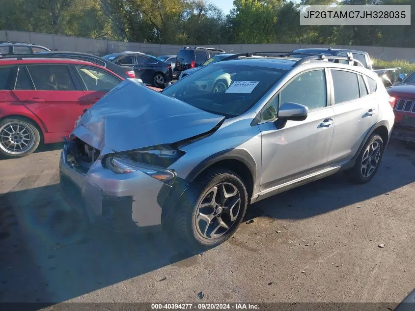 2018 Subaru Crosstrek Limited VIN: JF2GTAMC7JH328035 Lot: 40394277