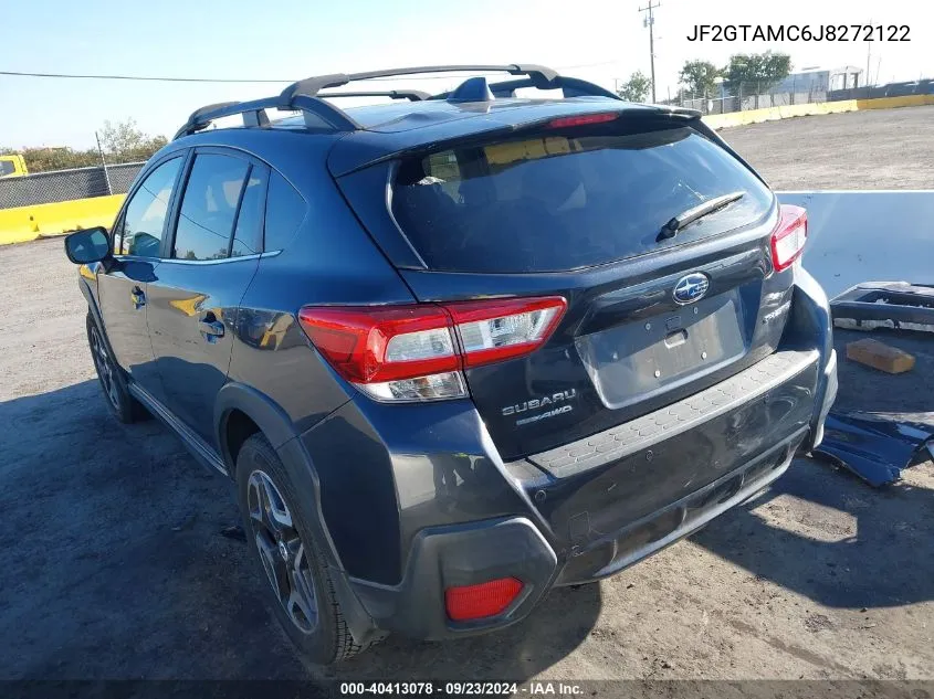 2018 Subaru Crosstrek Limited VIN: JF2GTAMC6J8272122 Lot: 40413078