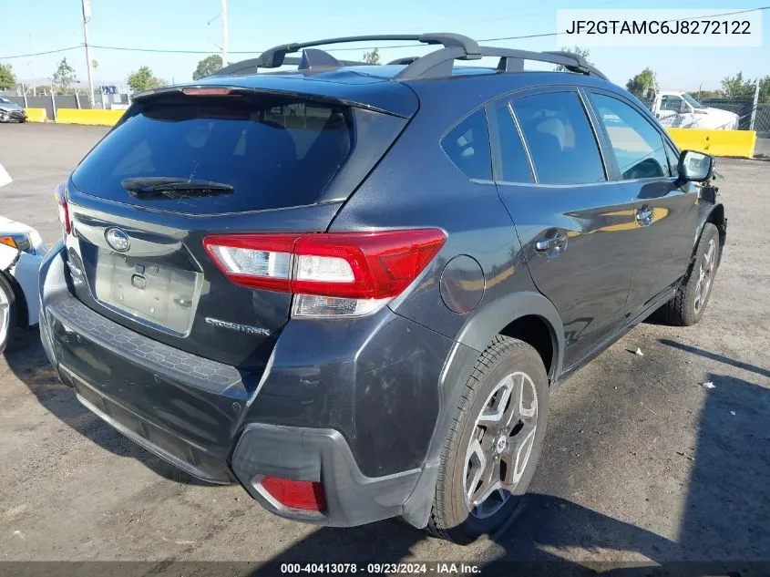 2018 Subaru Crosstrek Limited VIN: JF2GTAMC6J8272122 Lot: 40413078