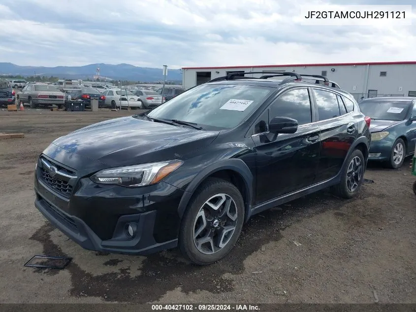 2018 Subaru Crosstrek Limited VIN: JF2GTAMC0JH291121 Lot: 40427102