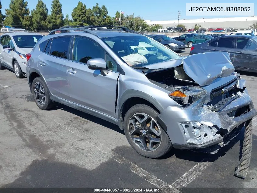 2018 Subaru Crosstrek Limited VIN: JF2GTAMC6J8308052 Lot: 40440957