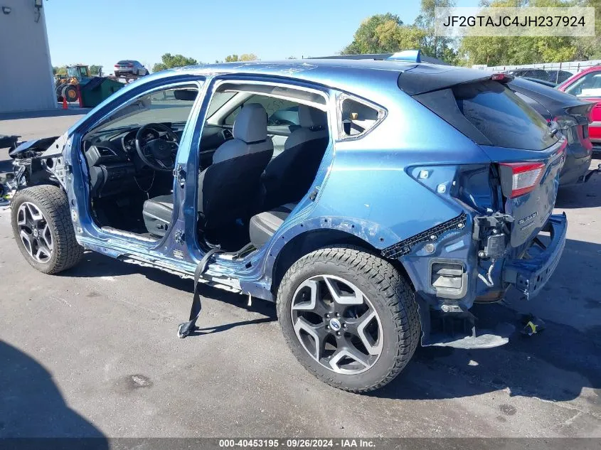 2018 Subaru Crosstrek Limited VIN: JF2GTAJC4JH237924 Lot: 40453195