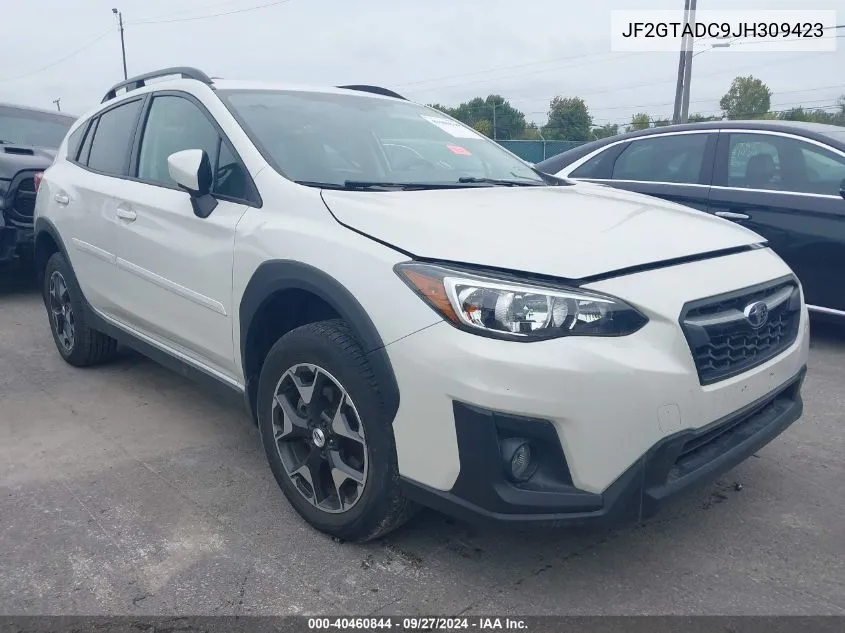 2018 Subaru Crosstrek 2.0I Premium VIN: JF2GTADC9JH309423 Lot: 40460844