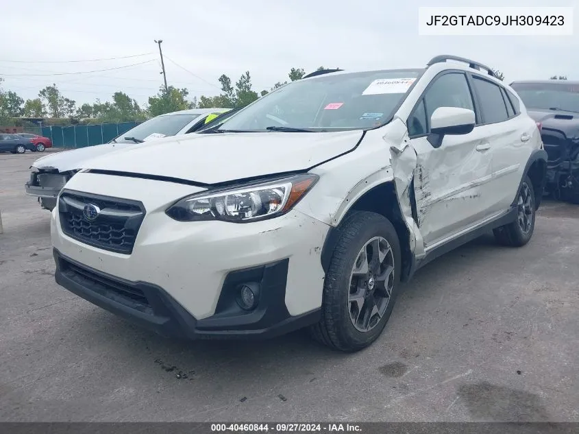 2018 Subaru Crosstrek 2.0I Premium VIN: JF2GTADC9JH309423 Lot: 40460844