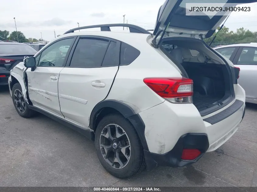 JF2GTADC9JH309423 2018 Subaru Crosstrek 2.0I Premium