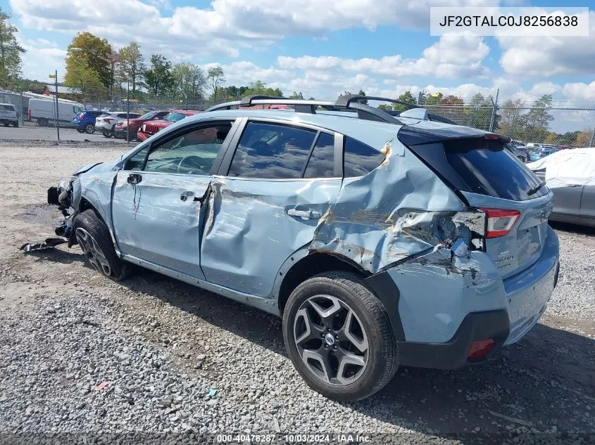 2018 Subaru Crosstrek 2.0I Limited VIN: JF2GTALC0J8256838 Lot: 40478287