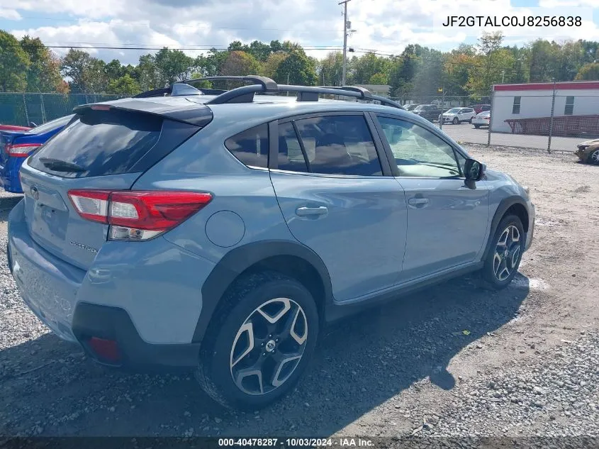 2018 Subaru Crosstrek 2.0I Limited VIN: JF2GTALC0J8256838 Lot: 40478287