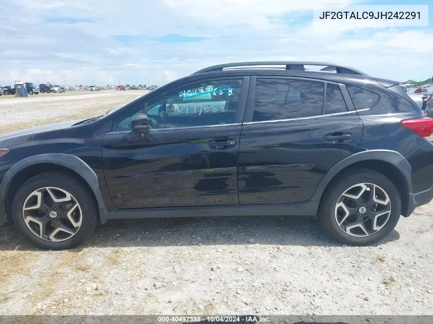 2018 Subaru Crosstrek 2.0I Limited VIN: JF2GTALC9JH242291 Lot: 40497358