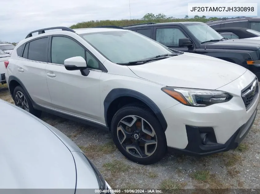 2018 Subaru Crosstrek Limited VIN: JF2GTAMC7JH330898 Lot: 40510468