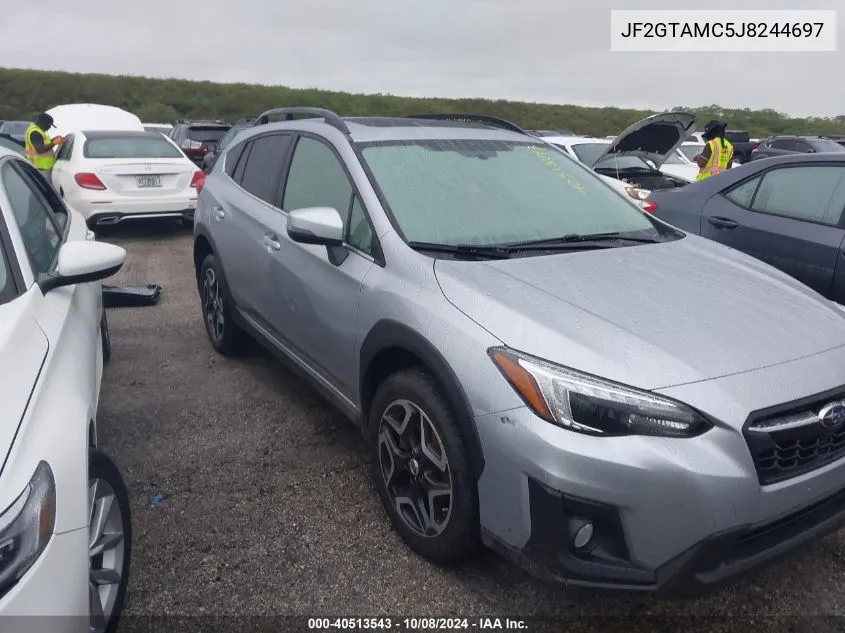 2018 Subaru Crosstrek Limited VIN: JF2GTAMC5J8244697 Lot: 40513543