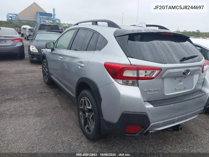 2018 Subaru Crosstrek Limited VIN: JF2GTAMC5J8244697 Lot: 40513543