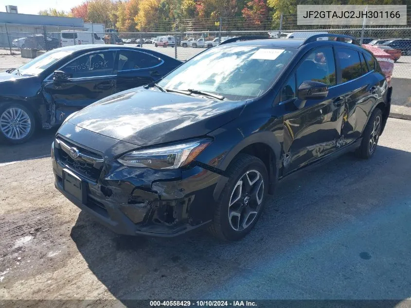 2018 Subaru Crosstrek 2.0I Limited VIN: JF2GTAJC2JH301166 Lot: 40558429