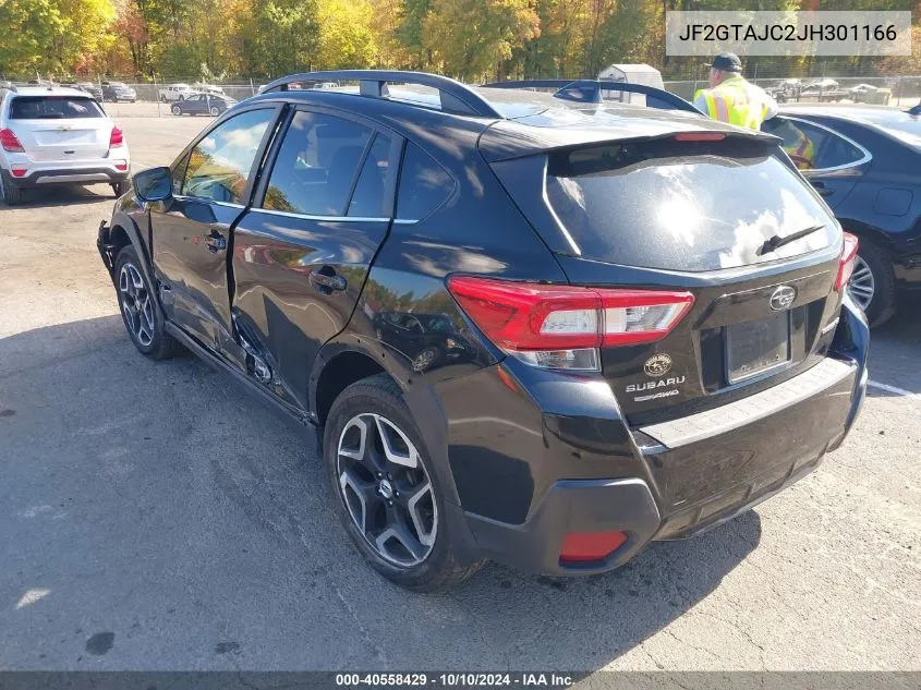 2018 Subaru Crosstrek 2.0I Limited VIN: JF2GTAJC2JH301166 Lot: 40558429