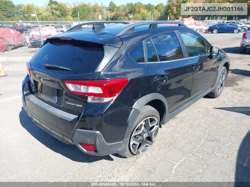 2018 Subaru Crosstrek 2.0I Limited VIN: JF2GTAJC2JH301166 Lot: 40558429