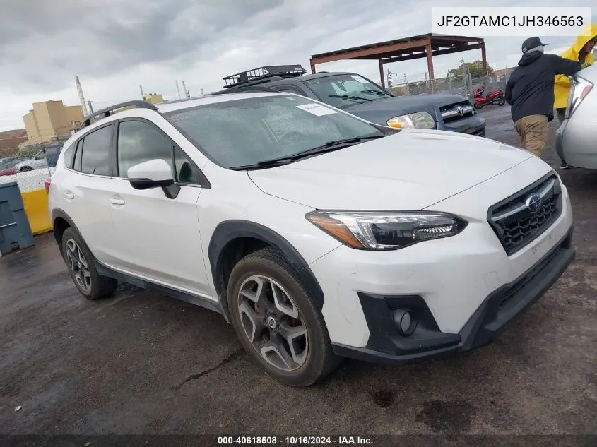 2018 Subaru Crosstrek 2.0I Limited VIN: JF2GTAMC1JH346563 Lot: 40618508