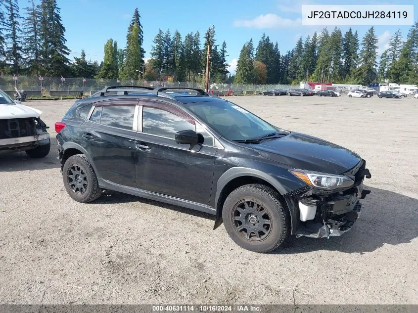 2018 Subaru Crosstrek 2.0I Premium VIN: JF2GTADC0JH284119 Lot: 40631114