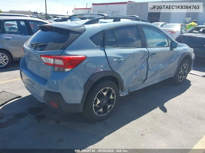 JF2GTAEC1K8384763 2019 Subaru Crosstrek 2.0I Premium