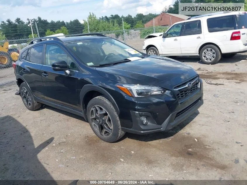 2019 Subaru Crosstrek 2.0I Limited VIN: JF2GTANC1KH306807 Lot: 39754649