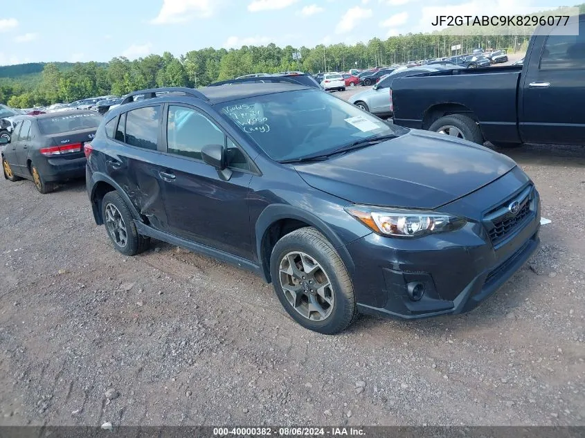 2019 Subaru Crosstrek 2.0I VIN: JF2GTABC9K8296077 Lot: 40000382