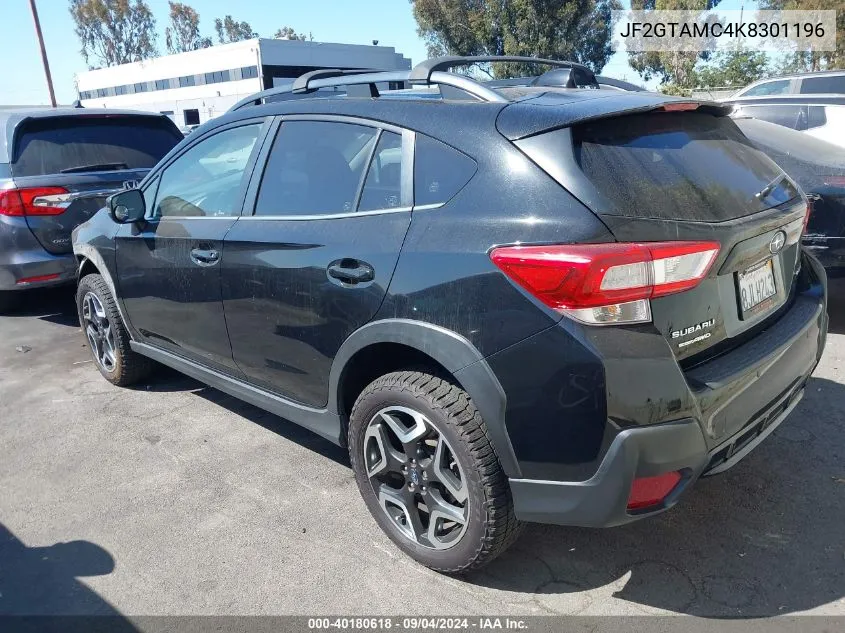 2019 Subaru Crosstrek 2.0I Limited VIN: JF2GTAMC4K8301196 Lot: 40180618