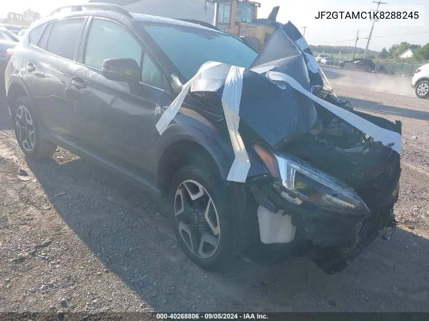 JF2GTAMC1K8288245 2019 Subaru Crosstrek 2.0I Limited