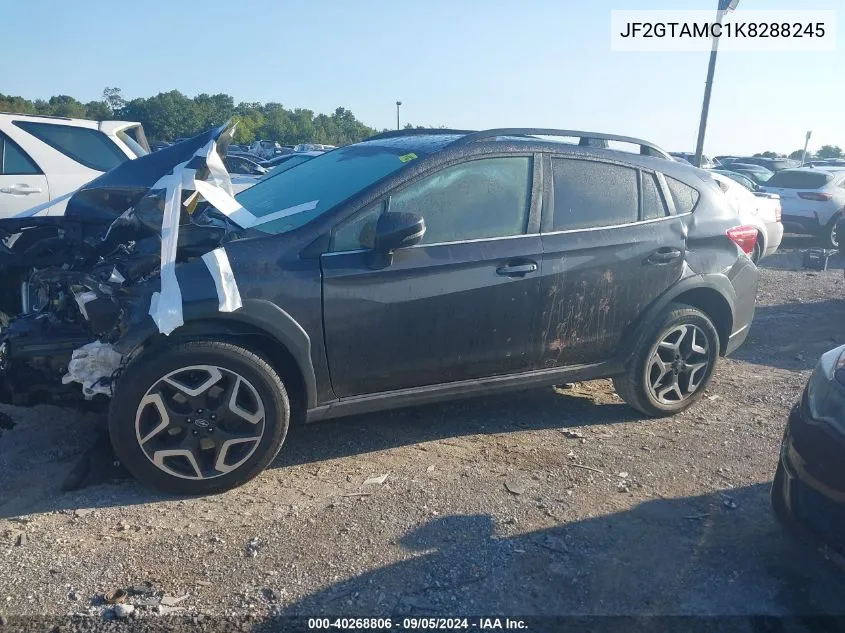 2019 Subaru Crosstrek 2.0I Limited VIN: JF2GTAMC1K8288245 Lot: 40268806