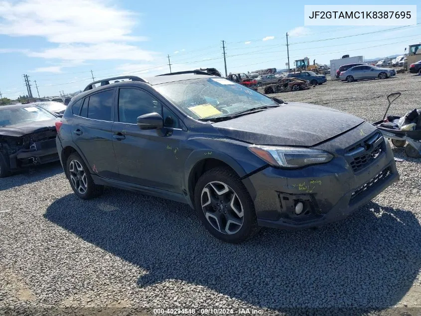 JF2GTAMC1K8387695 2019 Subaru Crosstrek 2.0I Limited