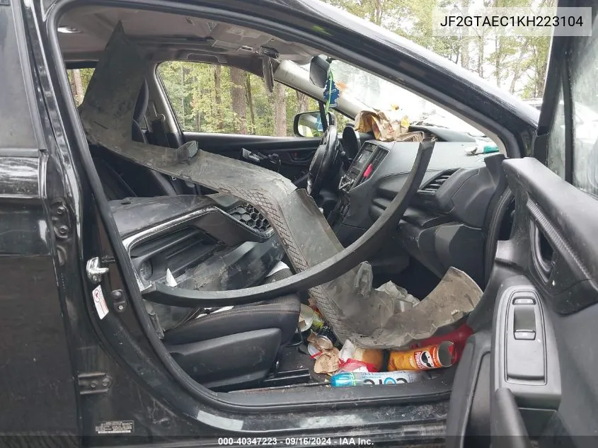 JF2GTAEC1KH223104 2019 Subaru Crosstrek Premium