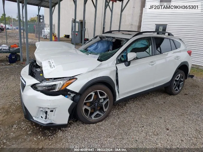 2019 Subaru Crosstrek 2.0I Limited VIN: JF2GTAMC9KH365301 Lot: 40351847