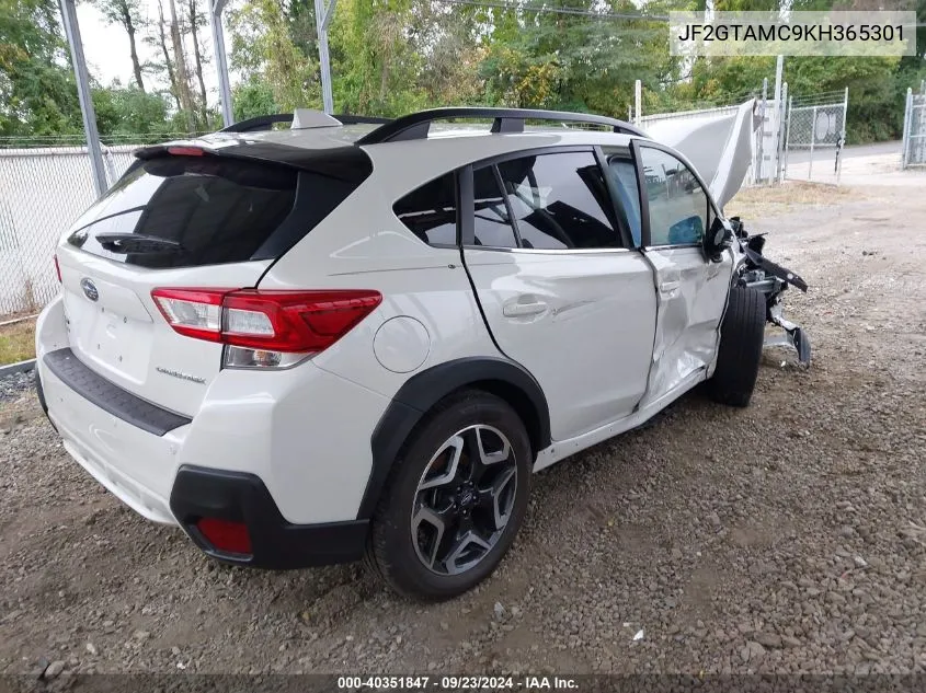 2019 Subaru Crosstrek 2.0I Limited VIN: JF2GTAMC9KH365301 Lot: 40351847