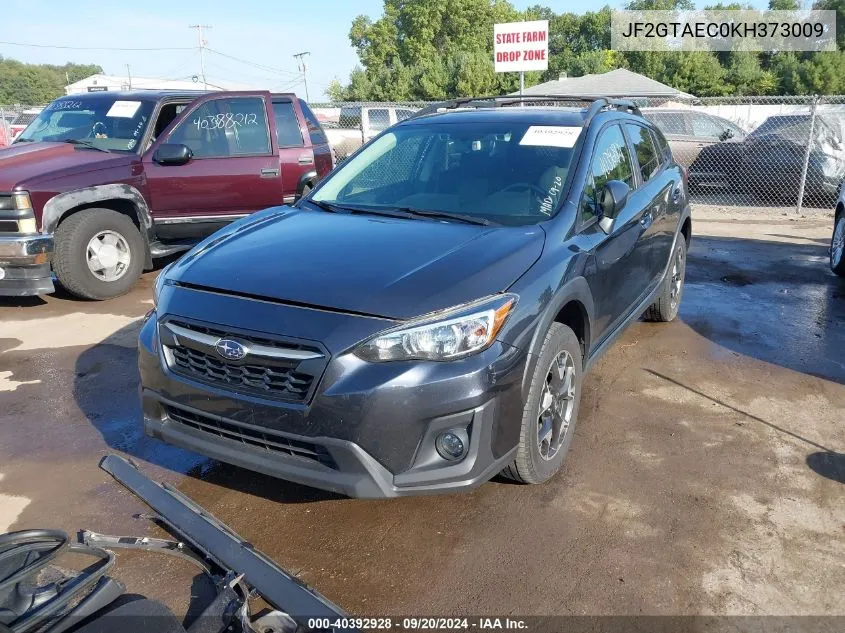 2019 Subaru Crosstrek 2.0I Premium VIN: JF2GTAEC0KH373009 Lot: 40392928