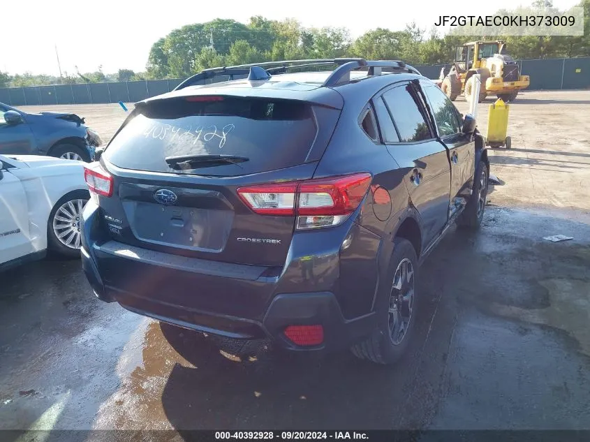 2019 Subaru Crosstrek 2.0I Premium VIN: JF2GTAEC0KH373009 Lot: 40392928