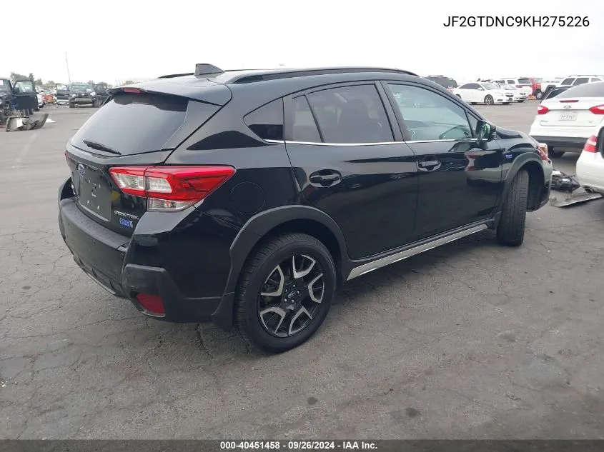 JF2GTDNC9KH275226 2019 Subaru Crosstrek Hybrid