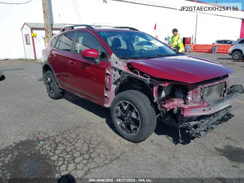 2019 Subaru Crosstrek 2.0I Premium VIN: JF2GTAECXKH254156 Lot: 40463558