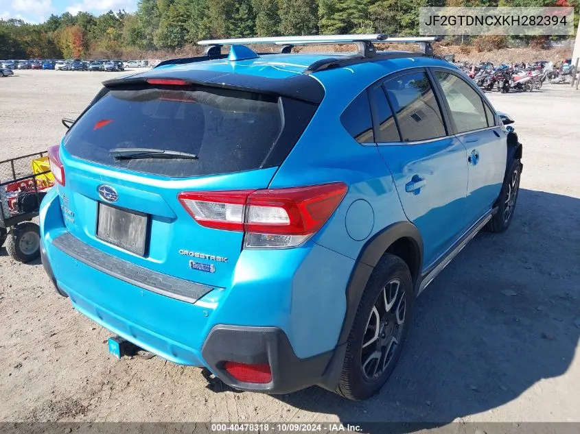 JF2GTDNCXKH282394 2019 Subaru Crosstrek Hybrid