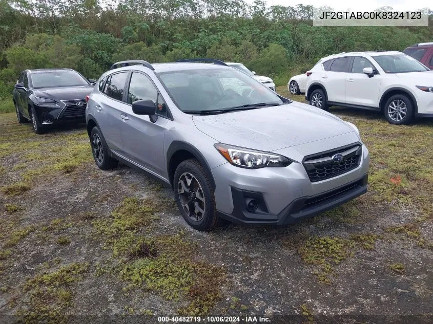 2019 Subaru Crosstrek VIN: JF2GTABC0K8324123 Lot: 40482719