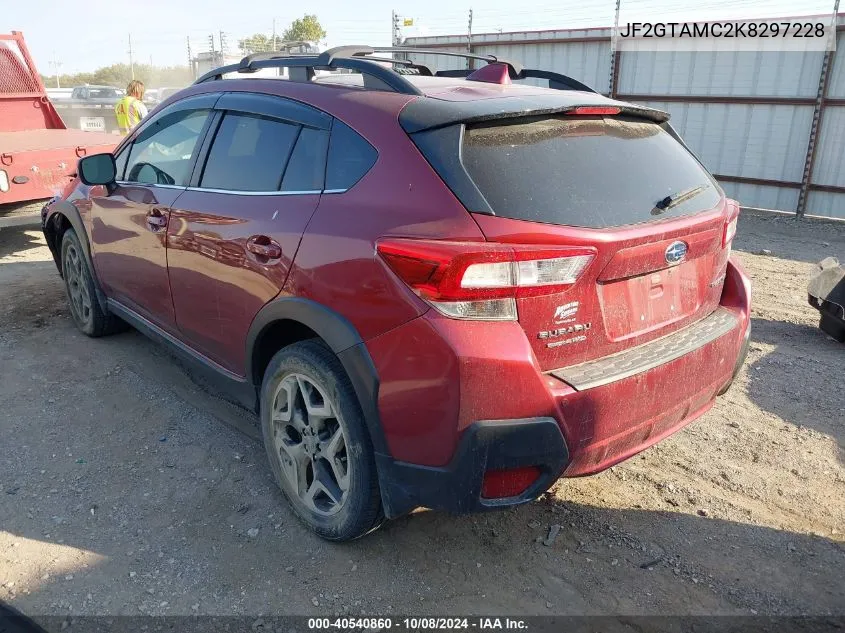 2019 Subaru Crosstrek 2.0I Limited VIN: JF2GTAMC2K8297228 Lot: 40540860