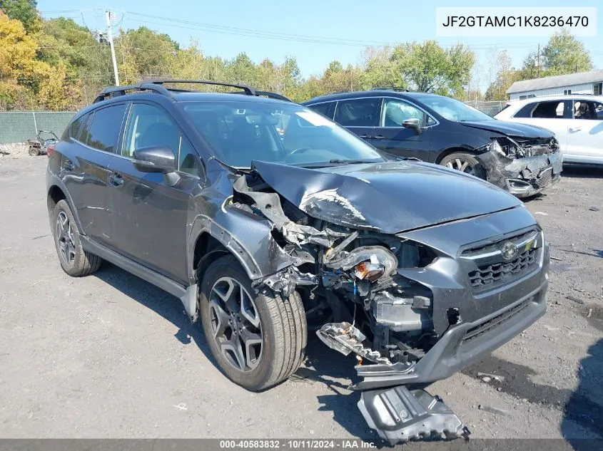 2019 Subaru Crosstrek 2.0I Limited VIN: JF2GTAMC1K8236470 Lot: 40583832