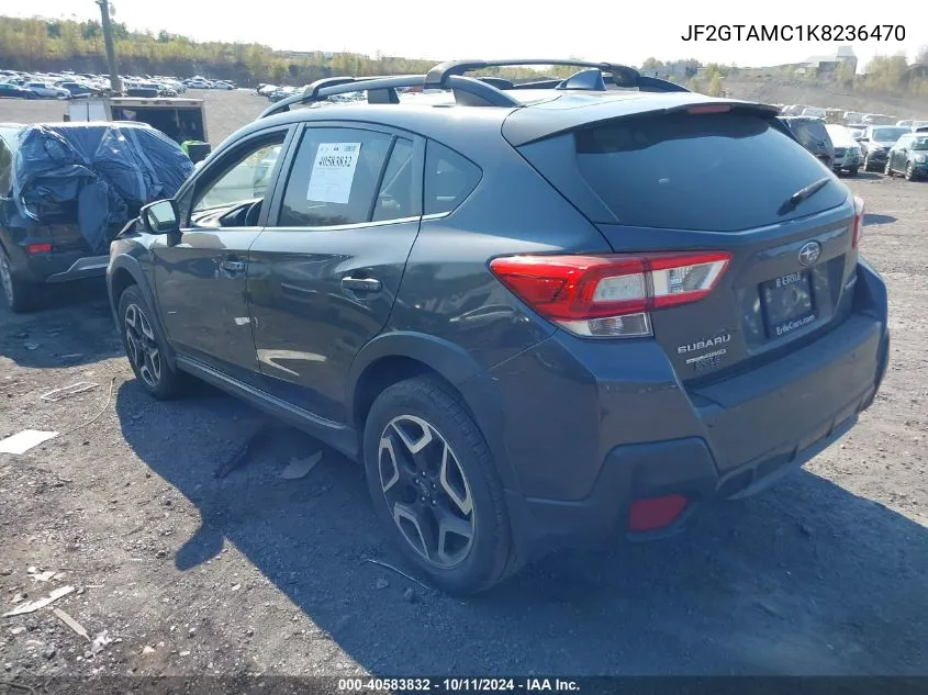 2019 Subaru Crosstrek 2.0I Limited VIN: JF2GTAMC1K8236470 Lot: 40583832