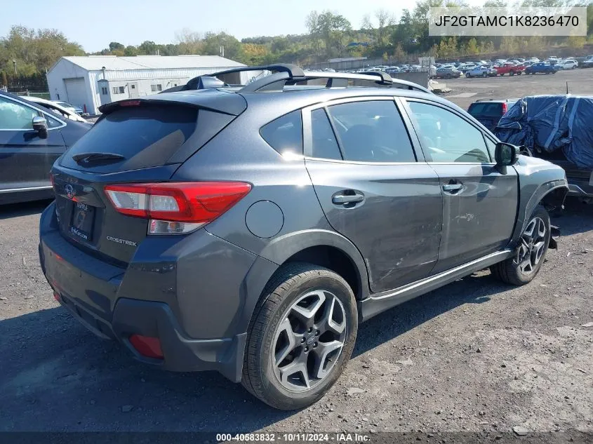 2019 Subaru Crosstrek 2.0I Limited VIN: JF2GTAMC1K8236470 Lot: 40583832