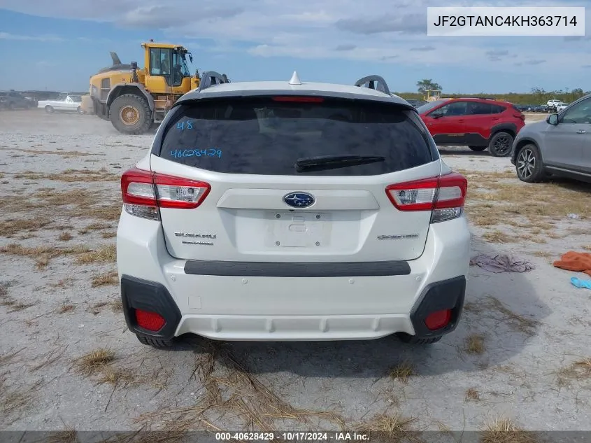 2019 Subaru Crosstrek Limited VIN: JF2GTANC4KH363714 Lot: 40628429