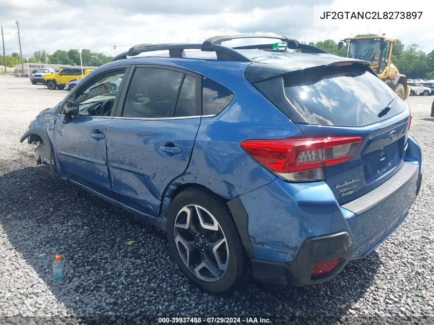 2020 Subaru Crosstrek Limited VIN: JF2GTANC2L8273897 Lot: 39937488