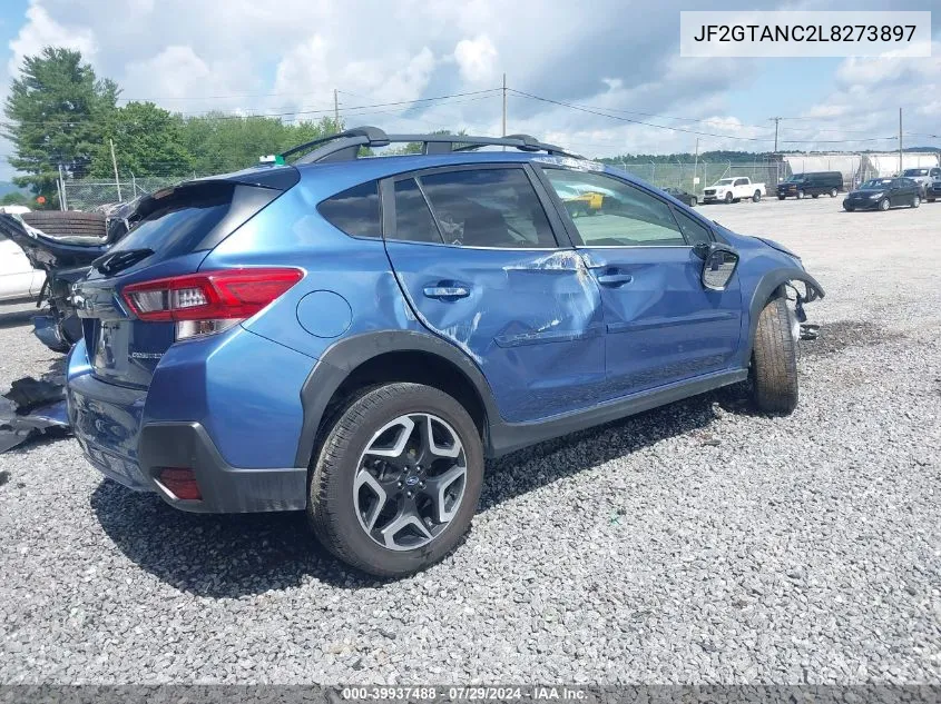 2020 Subaru Crosstrek Limited VIN: JF2GTANC2L8273897 Lot: 39937488