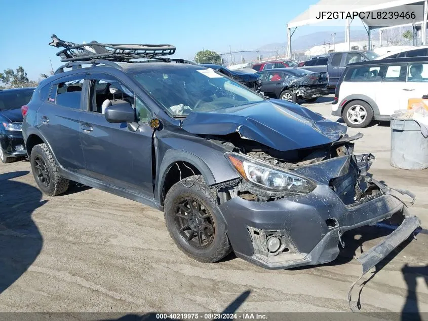 2020 Subaru Crosstrek Premium VIN: JF2GTAPC7L8239466 Lot: 40219975