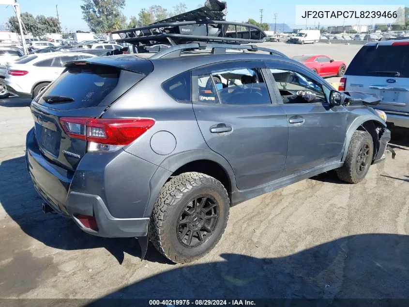 2020 Subaru Crosstrek Premium VIN: JF2GTAPC7L8239466 Lot: 40219975