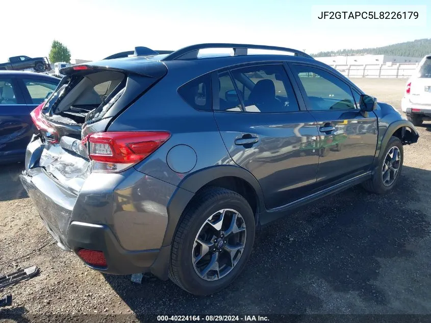 JF2GTAPC5L8226179 2020 Subaru Crosstrek Premium